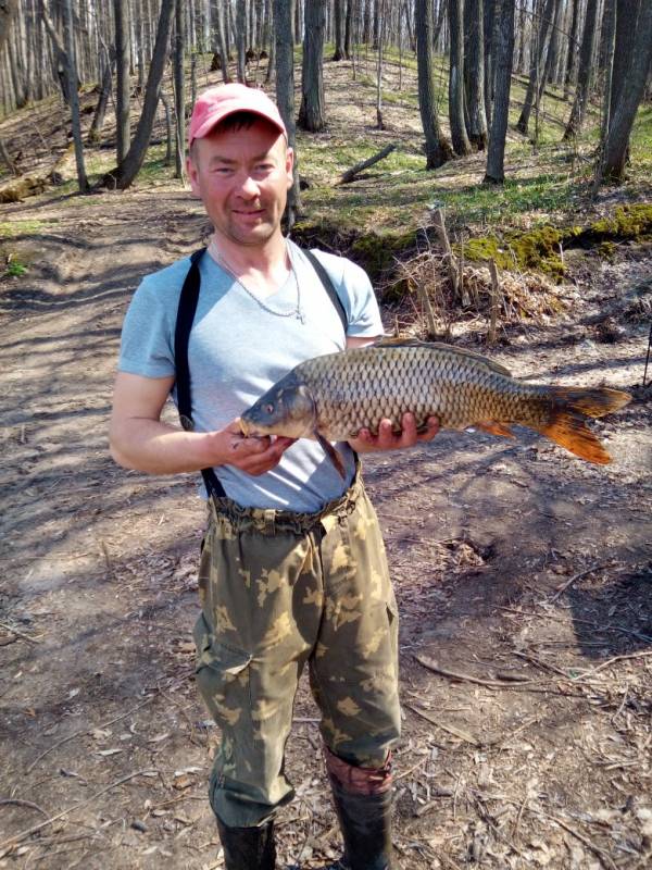 Фотоотчет по рыбе: Сазан. Место рыбалки: Казань (Татарстан)