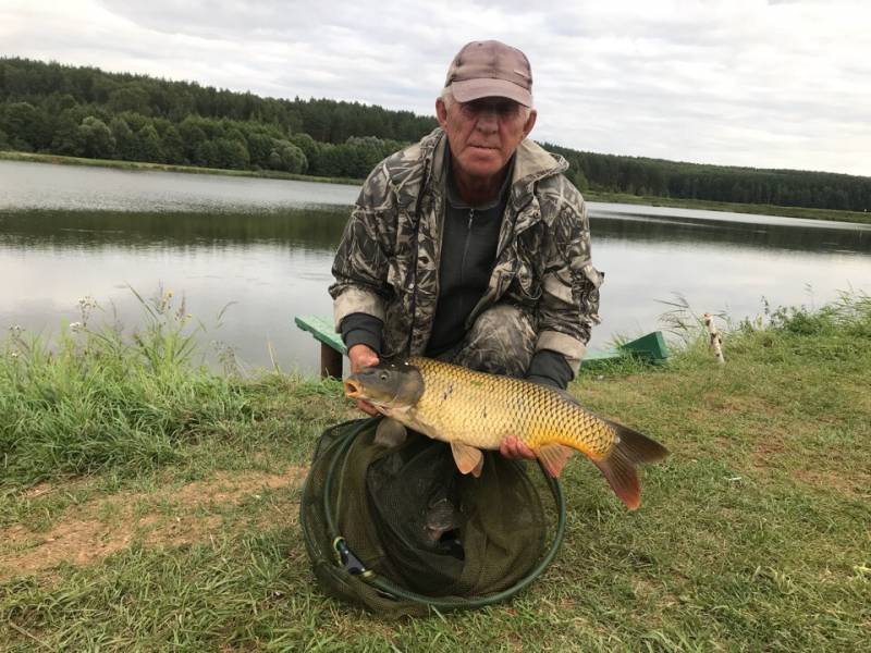 Фотоотчет по рыбе: Сазан. Место рыбалки: Нижегородская область