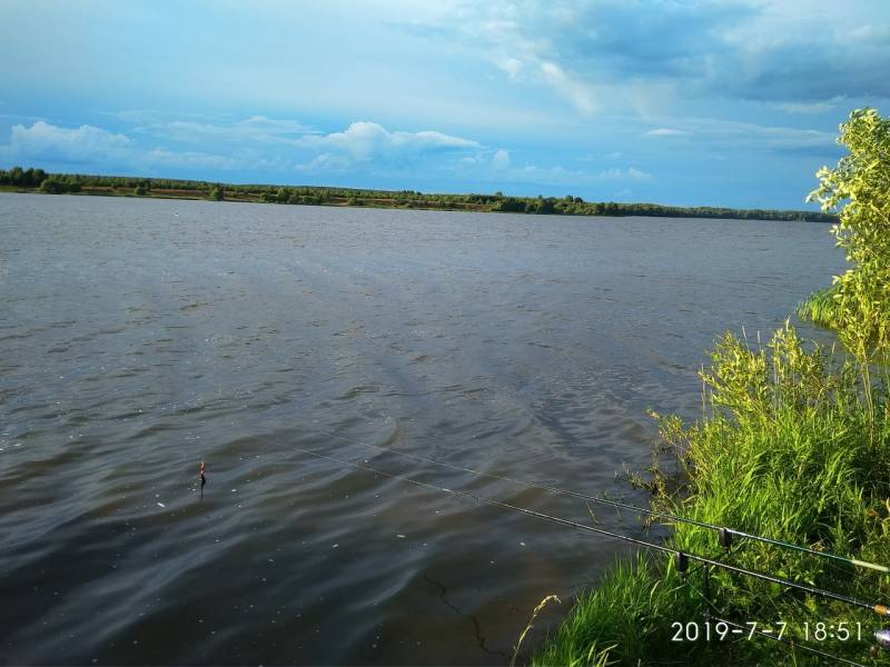 Фотоотчет с рыбалки. Место: Юрьевец