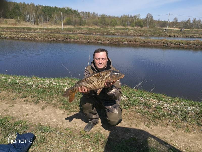 Фотоотчет по рыбе: Карп. Место рыбалки: Нижегородская область