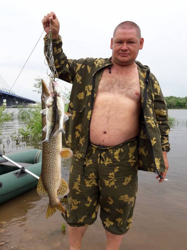 Фотоотчет по рыбе: Щука, Судак. Место рыбалки: Тольятти (Самарская обл.)