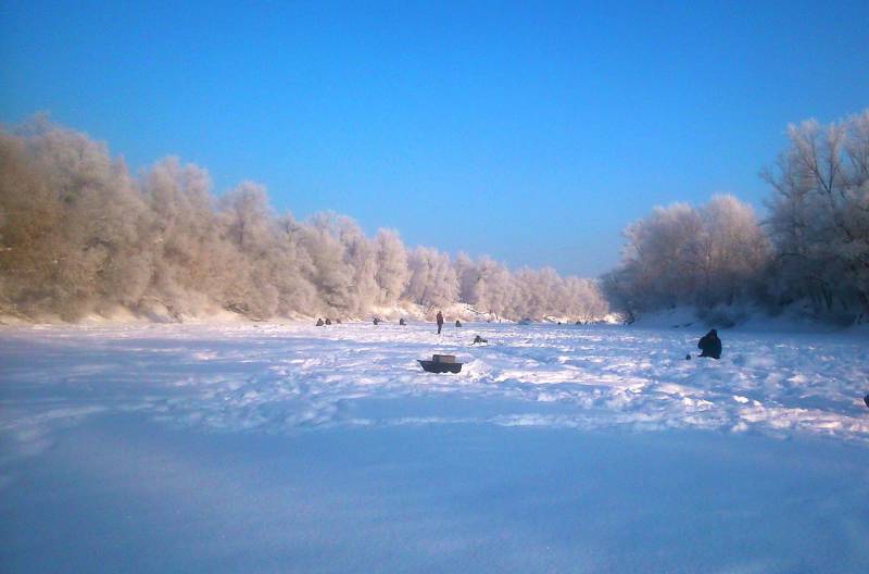 Фотоотчет с рыбалки. Место: Курган (Курганская обл.)