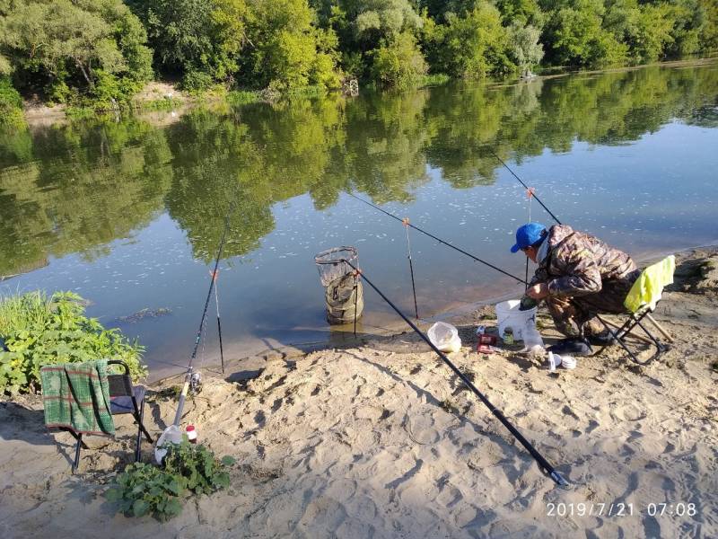 Фотоотчет с рыбалки. Место: Пензенская область