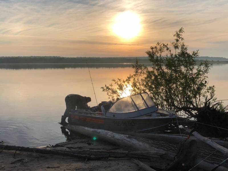 Фотоотчет с рыбалки. Место: Иртыш