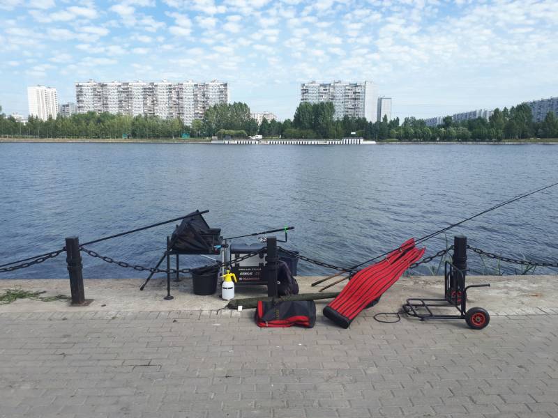 Фотоотчет с рыбалки. Место: Московская область