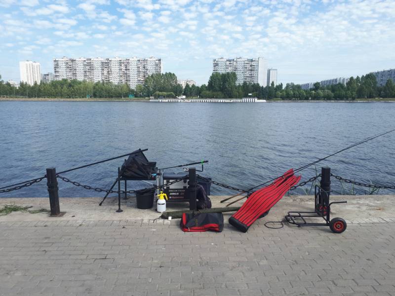 Фотоотчет с рыбалки. Место: Подольск