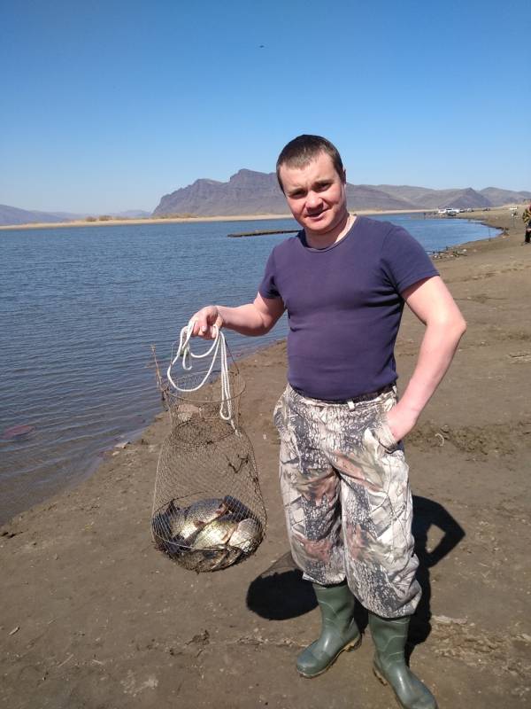 Фотоотчет по рыбе: Карп. Место рыбалки: Красноярское водохранилище