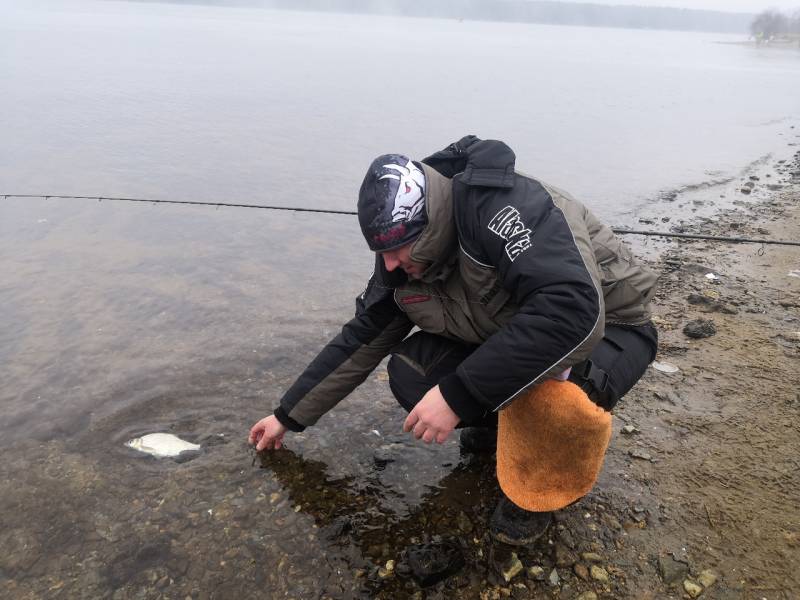 Фотоотчет с рыбалки. Место: Десногорское водохранилище