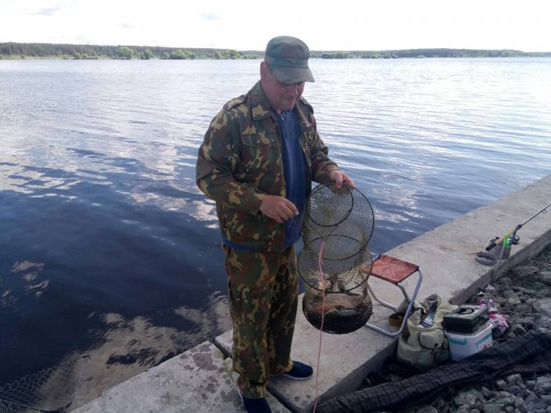 Фотоотчет с рыбалки. Место: Рыбинское водохранилище