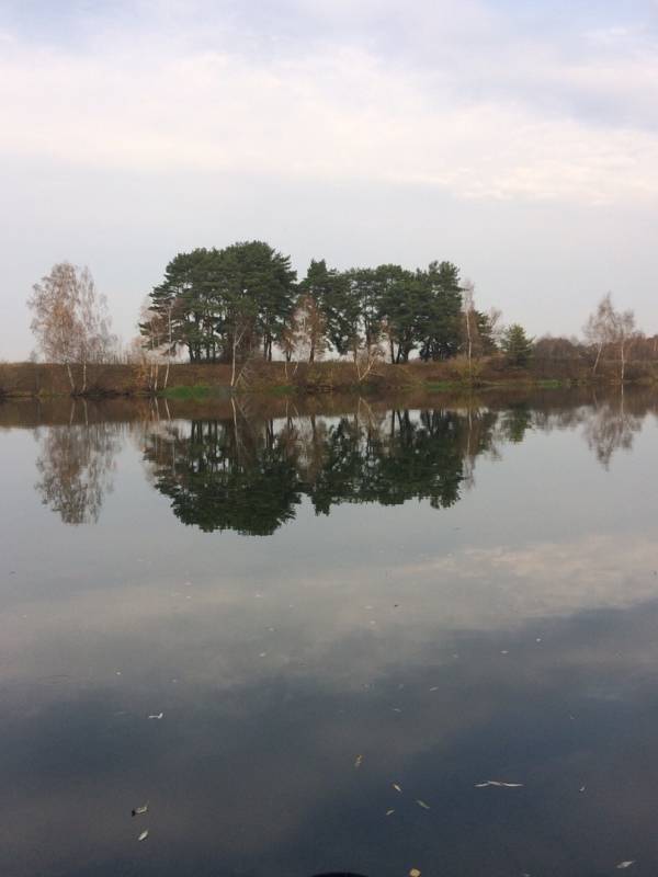 Фотоотчет с рыбалки. Место: Московская область