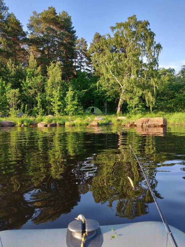 Фотоотчет с рыбалки. Место: пролив Бьёркезунд