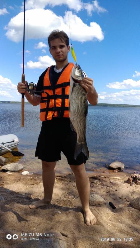 Фотоотчет по рыбе: Жерех. Место рыбалки: Ленинградская область