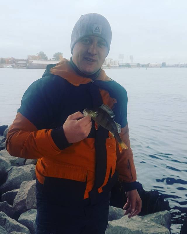 Фотоотчет по рыбе: Окунь. Место рыбалки: Санкт-Петербург