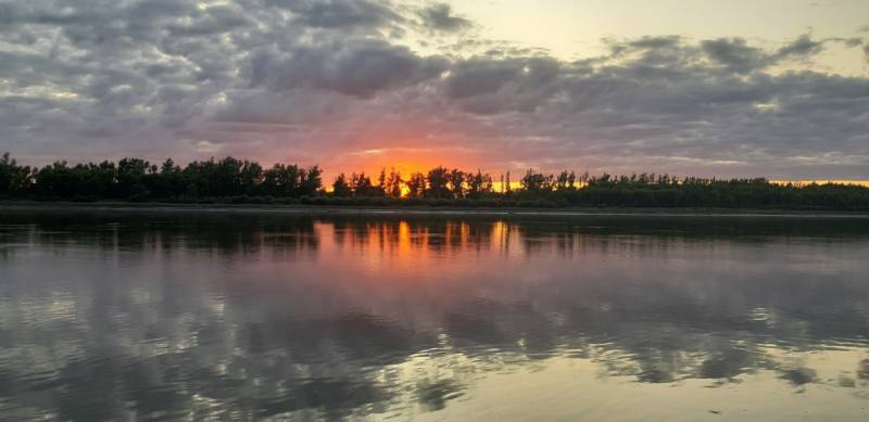 Фотоотчет с рыбалки. Место: Муромцевский район