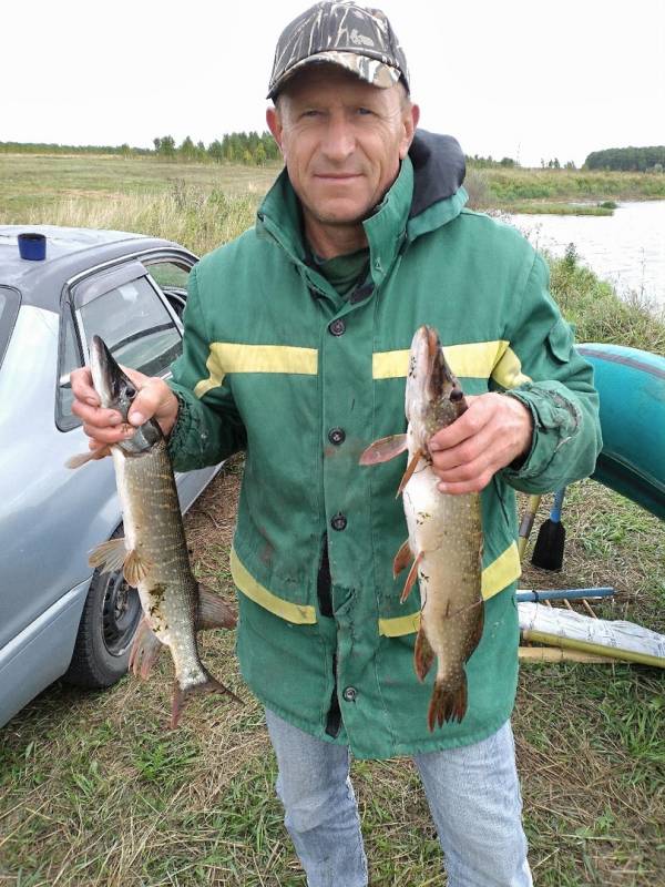 Фотоотчет по рыбе: Щука. Место рыбалки: Омск (Омская обл.)