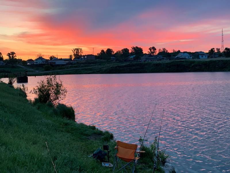 Фотоотчет с рыбалки. Место: Новосибирское водохранилище