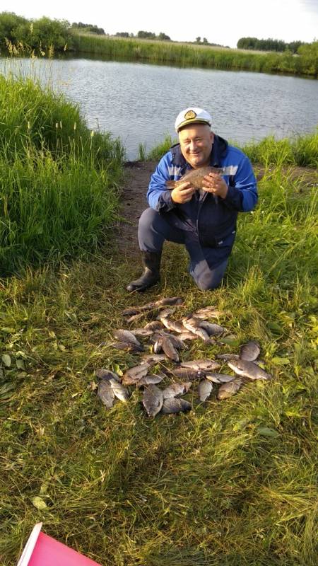 Фотоотчет по рыбе: Карась. Место рыбалки: Новосибирская область