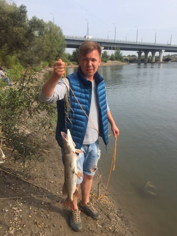 Фотоотчет по рыбе: Щука. Место рыбалки: Новосибирск